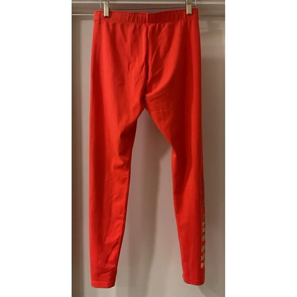Nike Just Do It Orange Leggings M